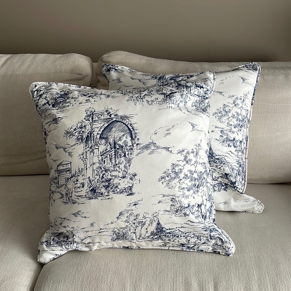 IKEA Other - IKEA Emmy Landscape Set of 2 Decorative Pillows Includes Both Covers and Pillows